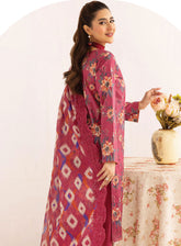 Zohra By Motifz Embroidered Lawn 3 Piece Unstitched Suit MT25FE D-5374 MAIRA